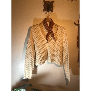 Zara Open Weave Cardigan